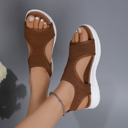 Damen bequeme Freizeit-Sandalen Stalluxe