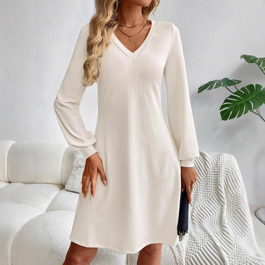 Damen Strickkleid im angesagten Rippdesign Stalluxe