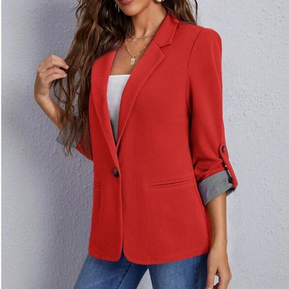 Damen modischer Blazer mit schickem Innenfutter Stalluxe