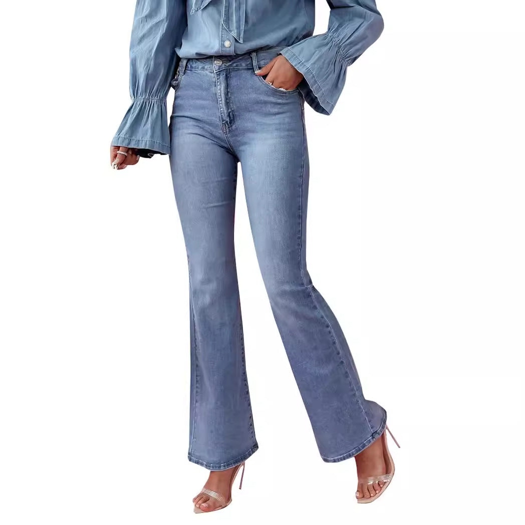 Damen Flared Jeans im eleganten Vintage-Stil Stalluxe