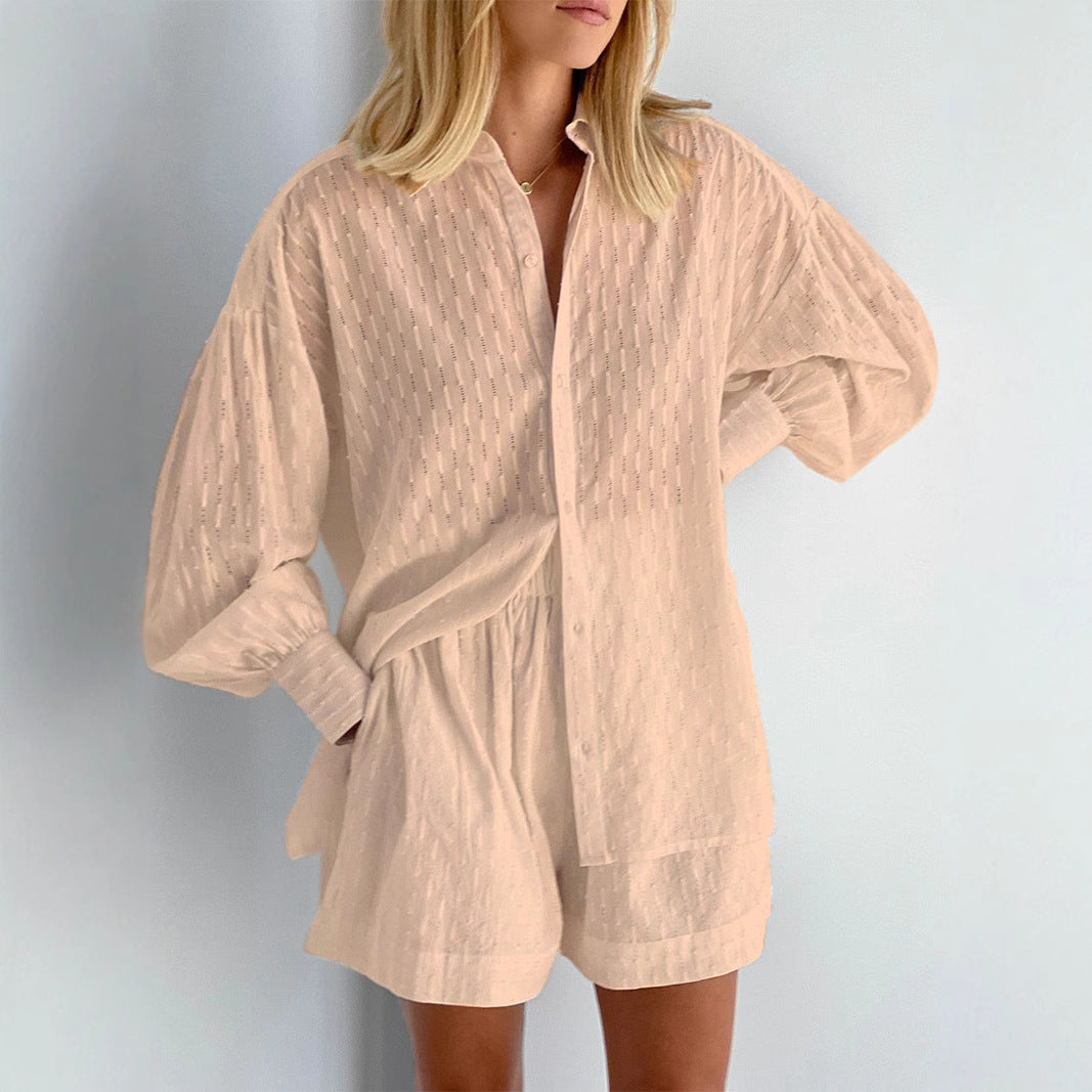 Damen lässiges Zweiteiler-Set aus atmungsaktivem Stoff Stalluxe