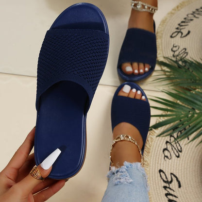 Damen Komfortable Riemchensandalen mit atmungsaktiver Oberfläche und ergonomischem Fußbett Stalluxe