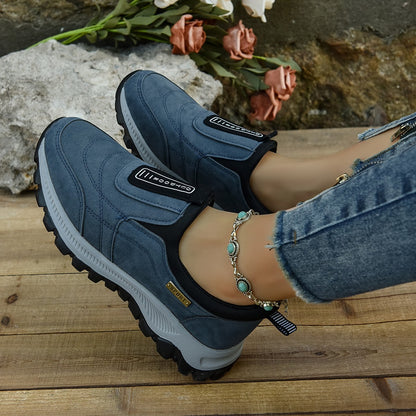 Damen Sportliche Slip-On Sneakers mit ergonomischer Dämpfung Stalluxe
