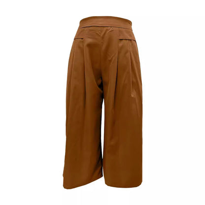 Damen Weite Culotte mit eleganten Falten und praktischen Taschen Stalluxe