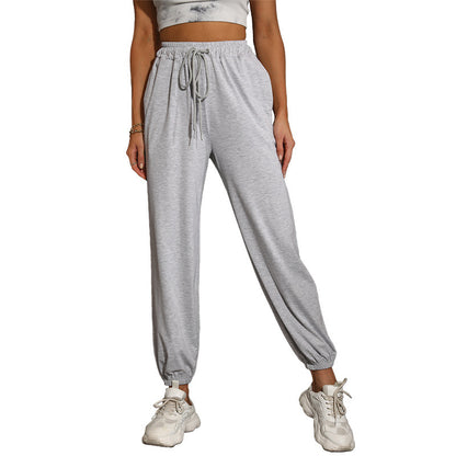 Damen Freizeithose mit Gummibund und seitlichen Eingrifftaschen Stalluxe