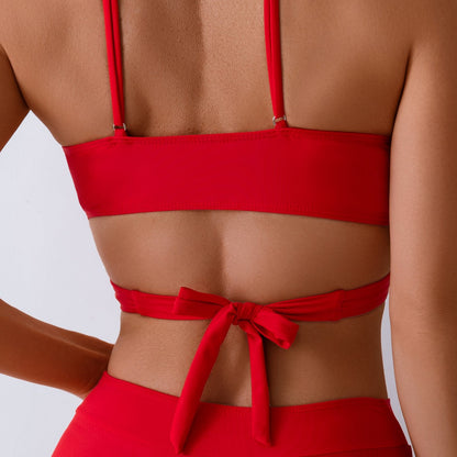 Damen Bikiniset mit raffiniertem Wickel-Design und hohem Bund Stalluxe