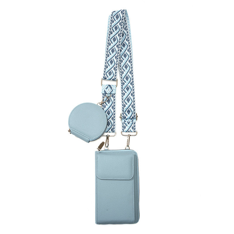 Stalluxe | Umhängetasche mit Handyfach Blau