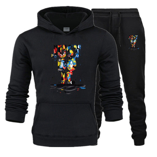 Damen Kapuzenpullover und Jogginghose Set Stalluxe