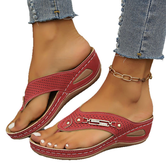 Damen Orthopädische Riemensandalen mit anatomischem Fußbett und modischem Design Stalluxe