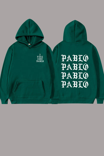 Damen Kapuzenpullover mit kreativem Grafikdruck und bequemer Passform Stalluxe