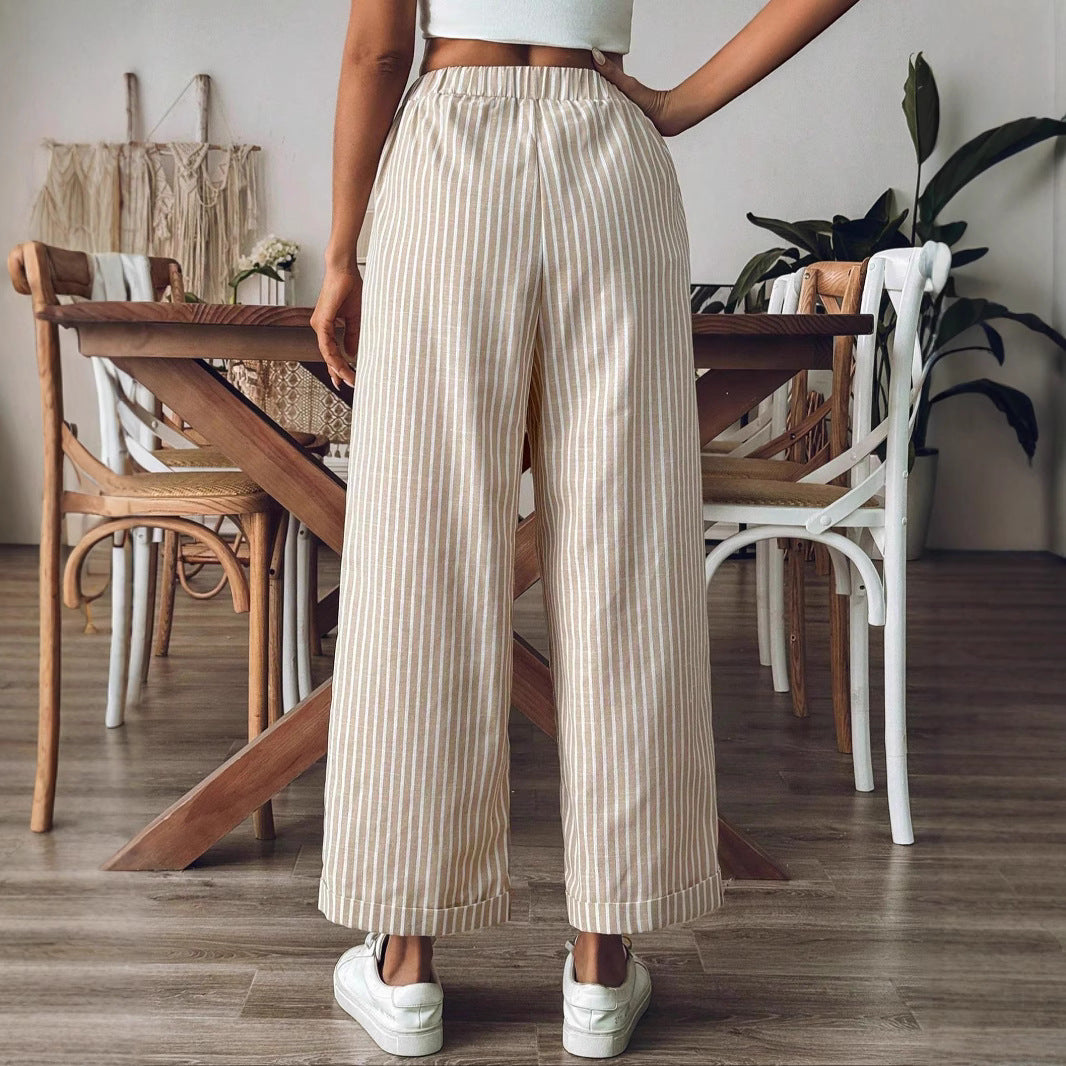 Damen weite Strickhose Stalluxe