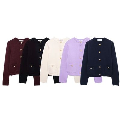 Damen modischer Strickjacke Stalluxe