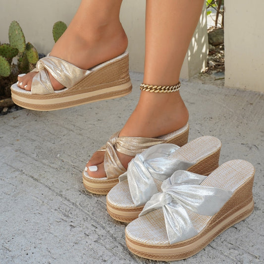 Damen Wedge-Sandalen mit elegantem Design und komfortablem Fußbett Stalluxe