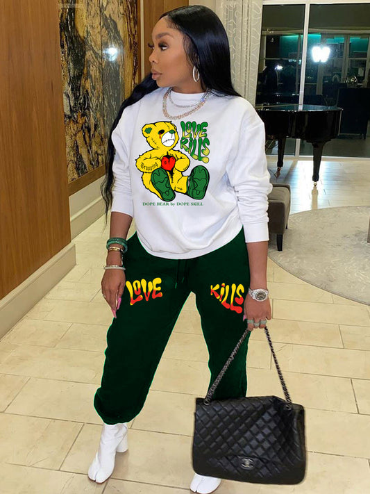 Damen Stylische Sweatpants Stalluxe