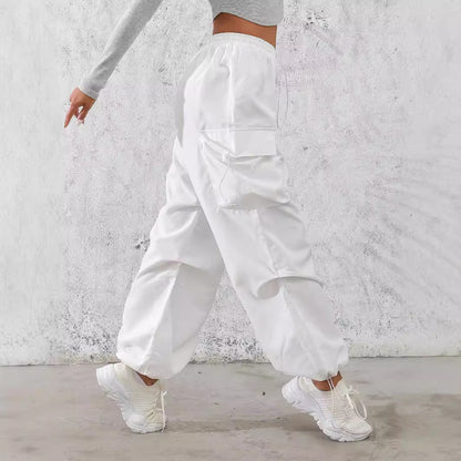 Damen Cargo-Hose im urbanen Utility-Stil mit seitlichen Taschen Stalluxe