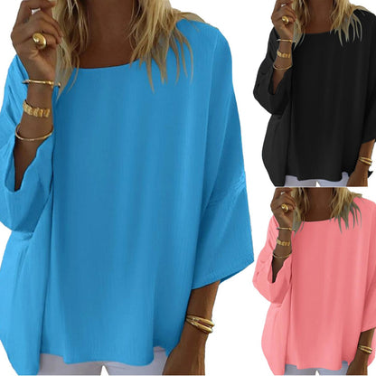 Women's Lightweight Batwing Blouse Stalluxe
