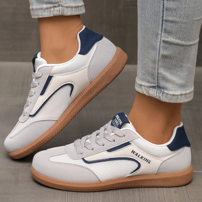 Damen Sportliche Sneaker mit atmungsaktiver Mesh-Oberfläche und rutschfester Sohle Stalluxe
