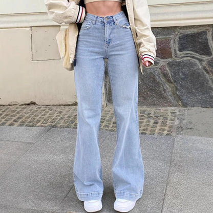 Damen Flared Jeans Stalluxe
