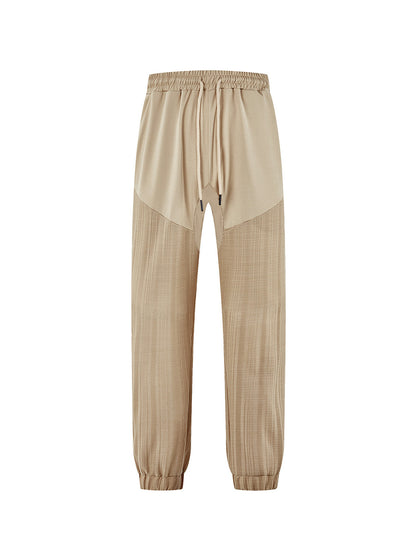 Damen sportliche Jogginghose mit elastischem Bund und strukturiertem Design Stalluxe