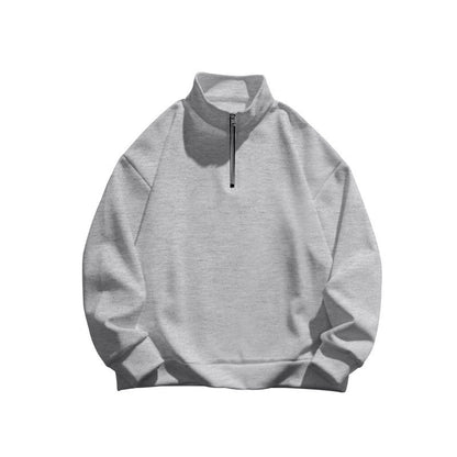 Damen Sweatshirt mit Stehkragen und Reißverschluss Stalluxe