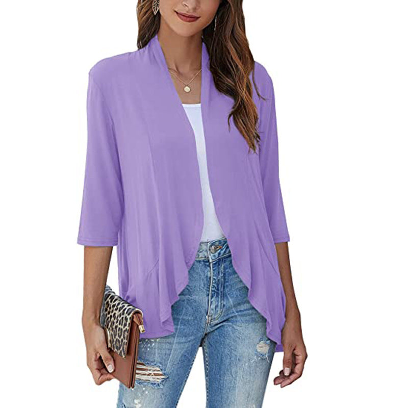 Damen Cardigan mit offenem Frontdesign und praktischen Taschen Stalluxe