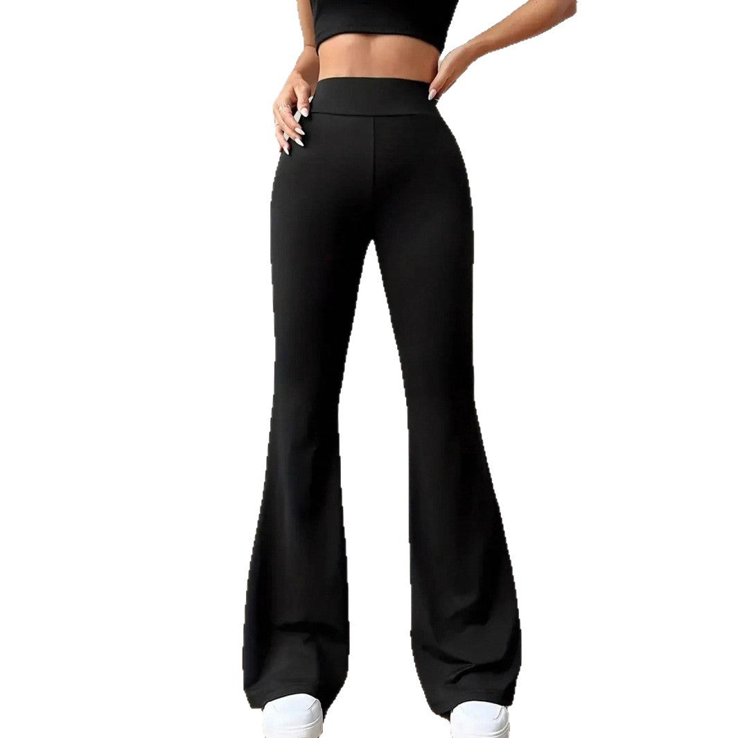 Damen Hochwaisted Flared Leggings Stalluxe