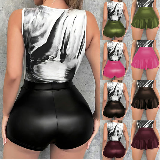 Damen Rock mit voluminösem Saum Stalluxe
