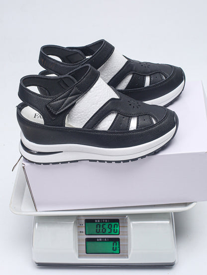 Damen Sportliche Sandalen mit anatomischem Fußbett und ergonomischem Riemendesign Stalluxe
