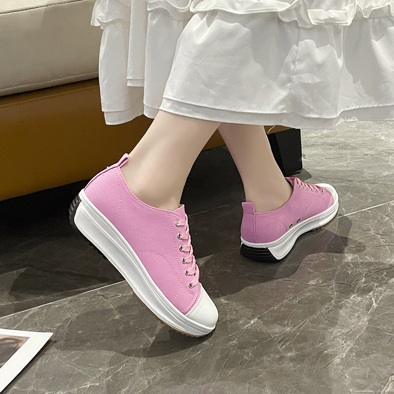 Damen Bequeme Sneaker mit eleganter Gummisohle Stalluxe