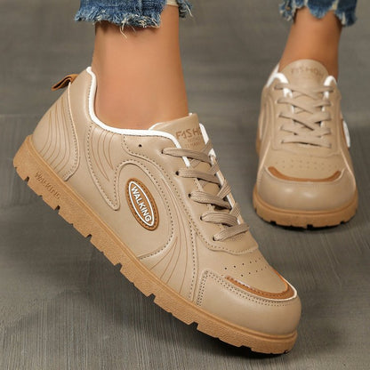 Damen modische Sneakers mit atmungsaktivem Obermaterial und rutschfester Sohle Stalluxe