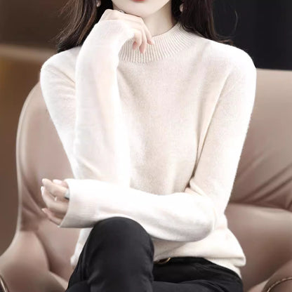 Damen kuscheliger Rollkragenpullover Stalluxe