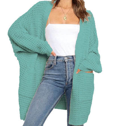 Damen Grobstrickjacke mit lässigem Schnitt und praktischen Taschen Stalluxe