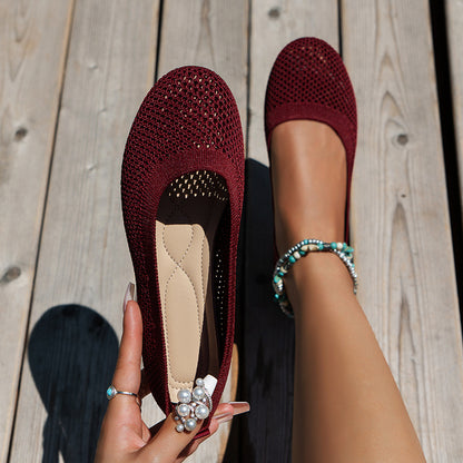 Damen Atmungsaktive Ballerinas Stalluxe