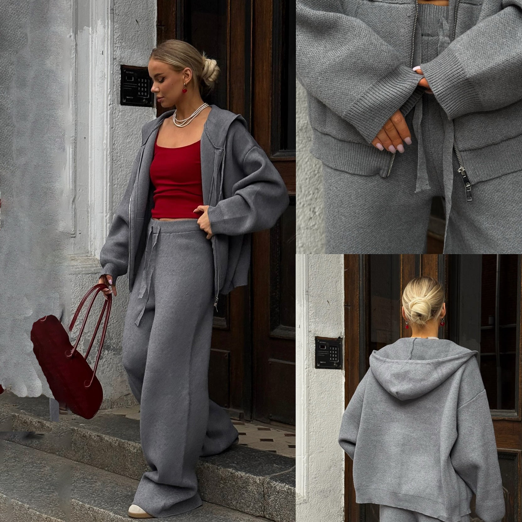 Damen Oversized Hoodie mit lässigem Schnitt und weichen Materialien Stalluxe