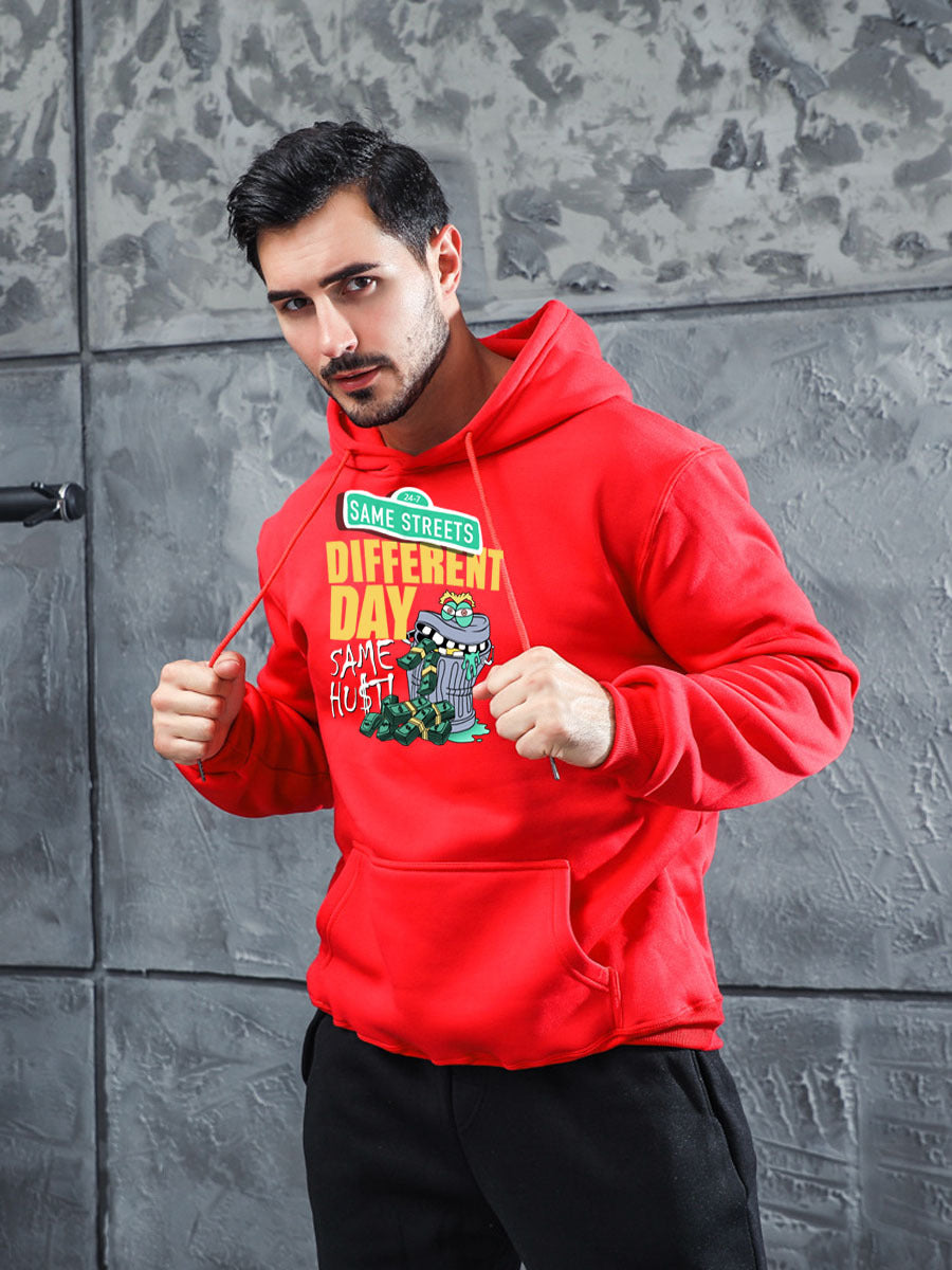 Damen Kapuzenpullover mit kreativem Print Stalluxe