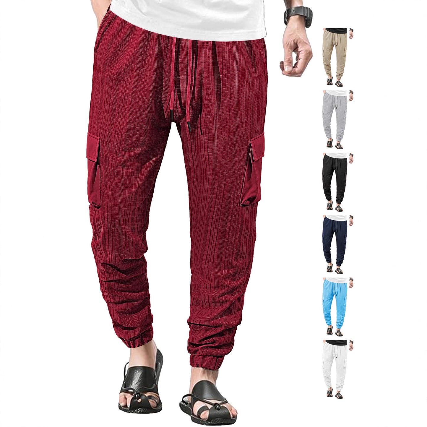 Damen Cargo-Hose aus leichtem Stoff Stalluxe