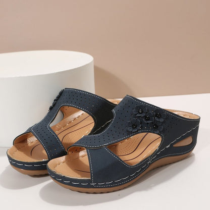 Damen Bequeme und stilvolle Sandalen mit offenem Zehenbereich Stalluxe