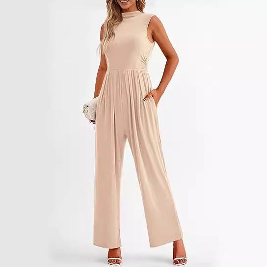 Damen elegante Flowy Jumpsuit Stalluxe