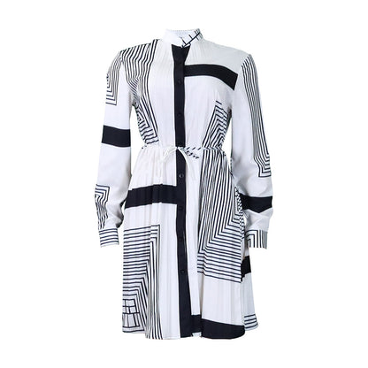 Damen Hemdblusen Kleid Stalluxe