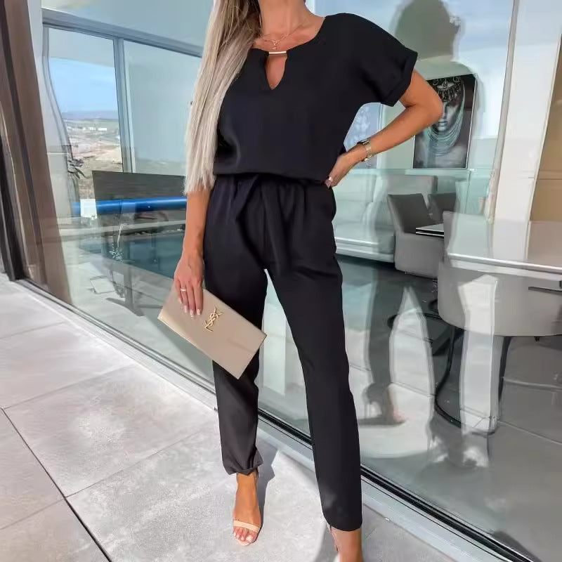 Damen Jumpsuit mit elegantem Schnitt Stalluxe