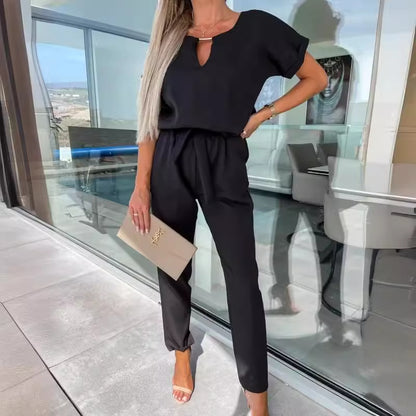 Damen Jumpsuit mit elegantem Schnitt Stalluxe