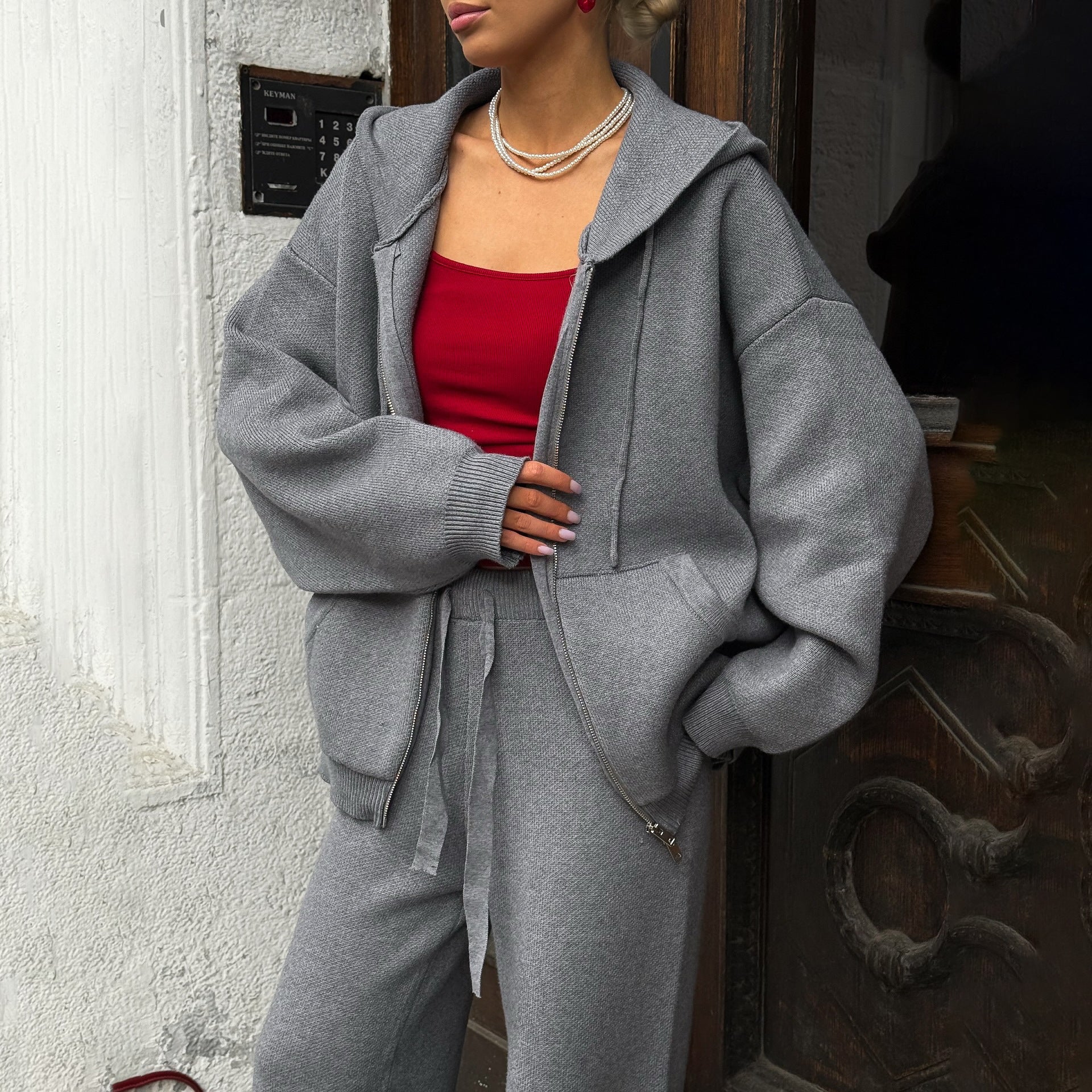 Damen Oversized Hoodie mit lässigem Schnitt und weichen Materialien Stalluxe