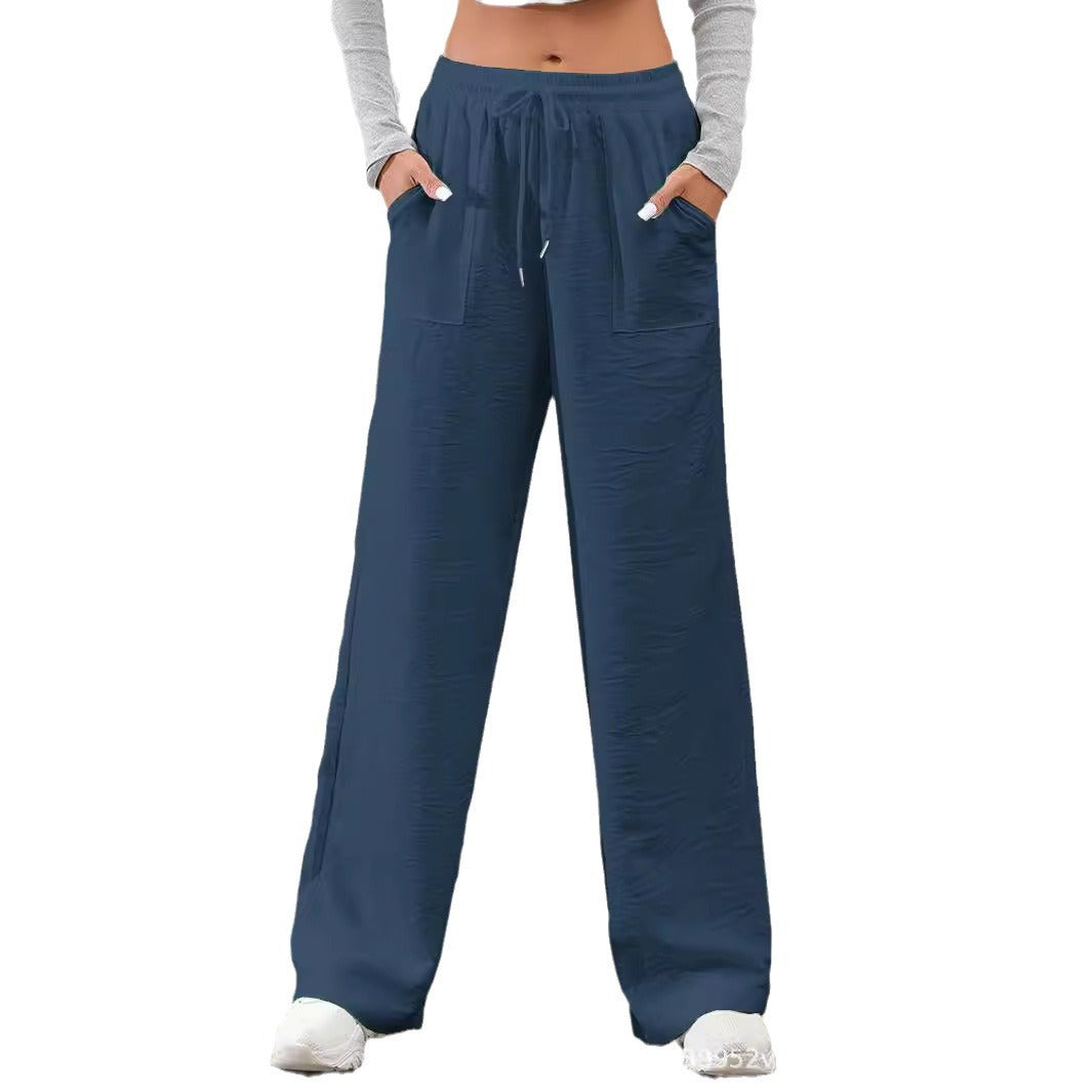 Damen Weitgeschnittene Freizeithose Stalluxe