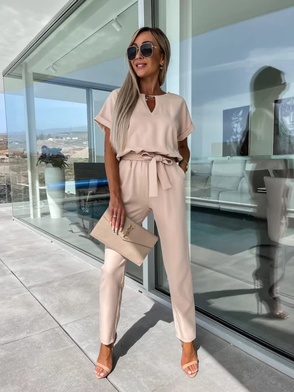 Damen Jumpsuit mit elegantem Schnitt Stalluxe