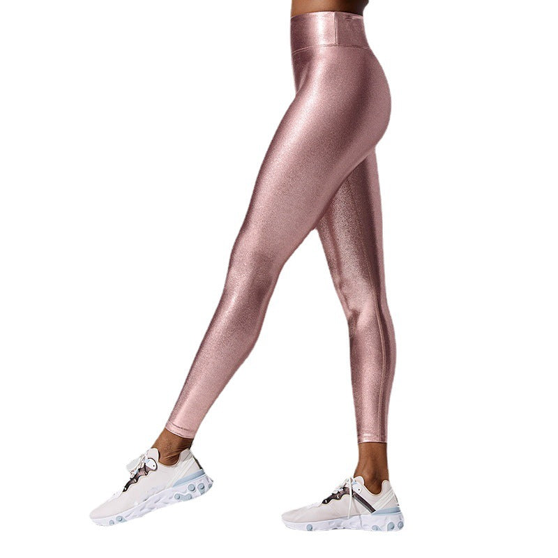 Damen Hochglänzende Leggings im eleganten Design Stalluxe