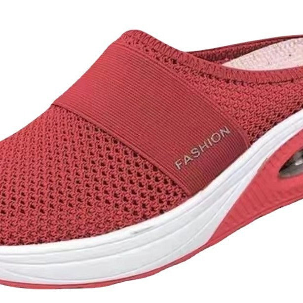 Damen Komfortable Slip-On Clogs mit atmungsaktiver Netzstruktur und gepolsterter Sohle Stalluxe