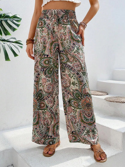 Damen Weite Palazzohose Stalluxe