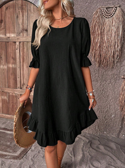 Damen lässiges Sommerkleid Stalluxe