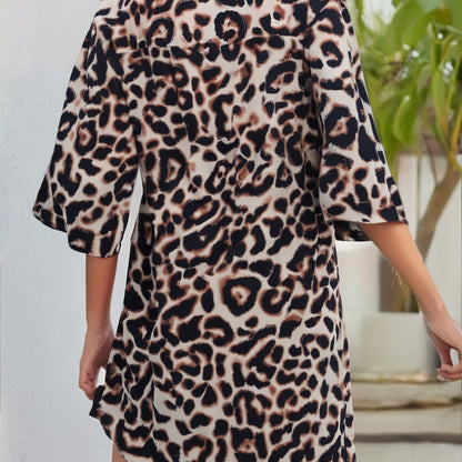 Damen Sommerliches Freizeitkleid mit farbenfrohem Blumenmuster und legerem Schnitt Stalluxe