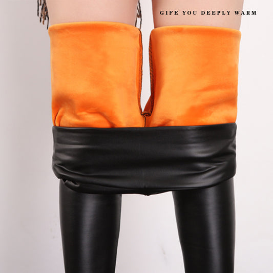 Damen Modische Overknee-Stiefel aus Kunstleder mit weich gefüttertem Innenfutter Stalluxe